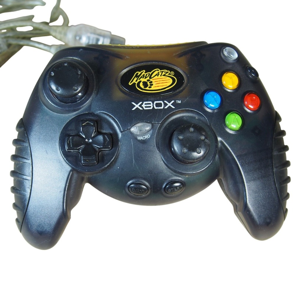 Madcatz Microcon Original Wired Xbox Controller & Breakaway Cable Model Tested